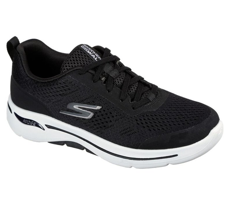 Skechers Dam Svarta/Vita Sneakers - Gowalk Arch Fit - Motion Breeze - Sverige (PUDYN-3467)
